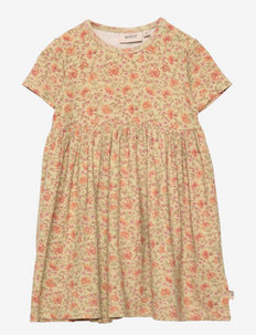 Dress Nova - short-sleeved baby dresses - honeysuckle