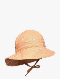 Baby Girl Sun Hat - mummy & baby essentials - embroidery flowers