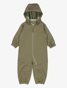 Softshell Suit Clay - overall - forest melange