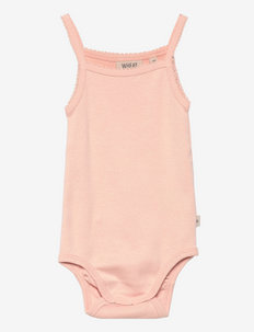 Body Sleeveless Frill - bodies sans manches - rose sand