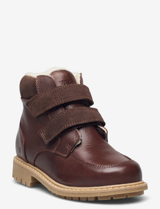 Stewie Tex Velcro Boot - sko - brown