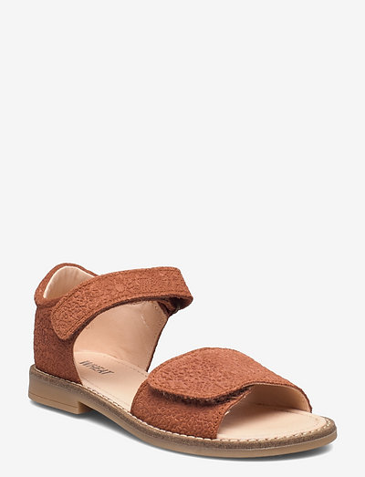 Tasha sandal - strap sandals - amber brown