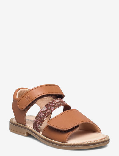 Taysom sandal - strap sandals - amber brown