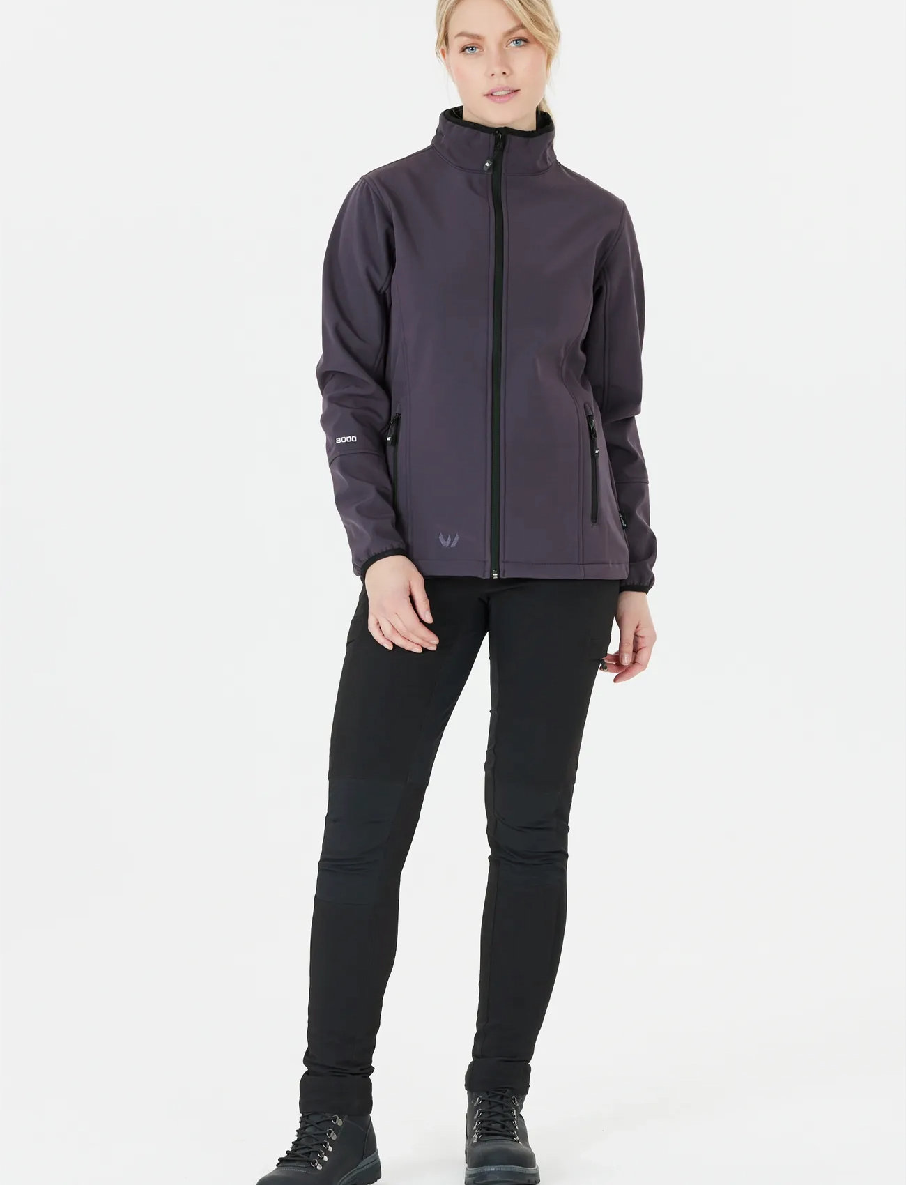 Whistler Covina W Softshell Jacket W-Pro 800, 42, Purple, Sport Jackets > Sport Outdoor Jackets, Dame