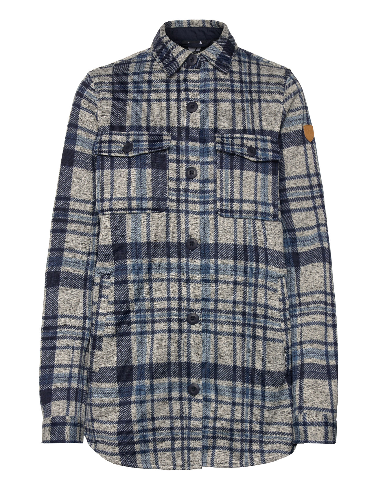 WHISTLER Milly W Checked Fleece Shirt Navy - 36 - Damen