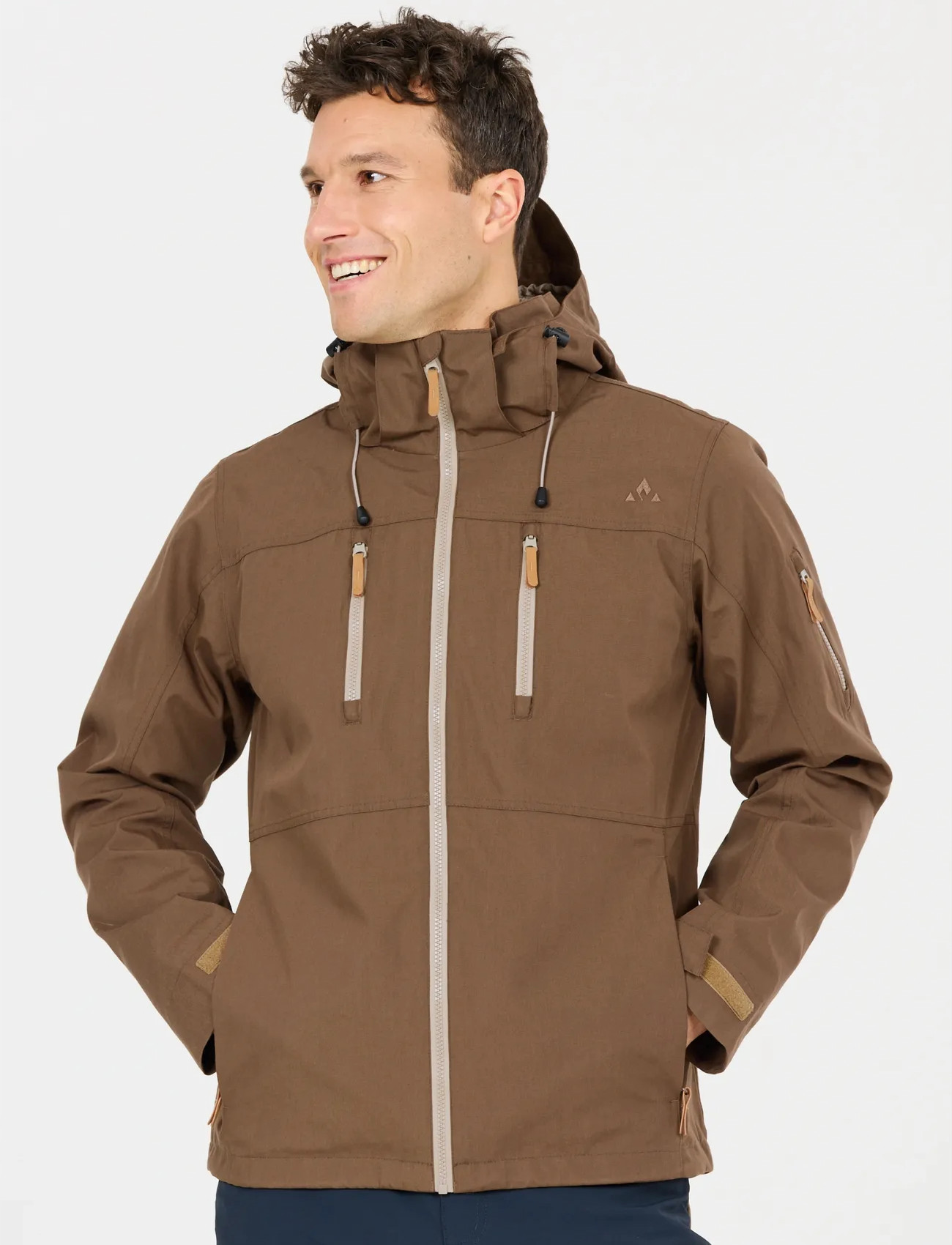 Whistler Downey M Jacket W-Pro 10000, S, Brown, Sport Jackets > Sport Outdoor Jackets, Herre