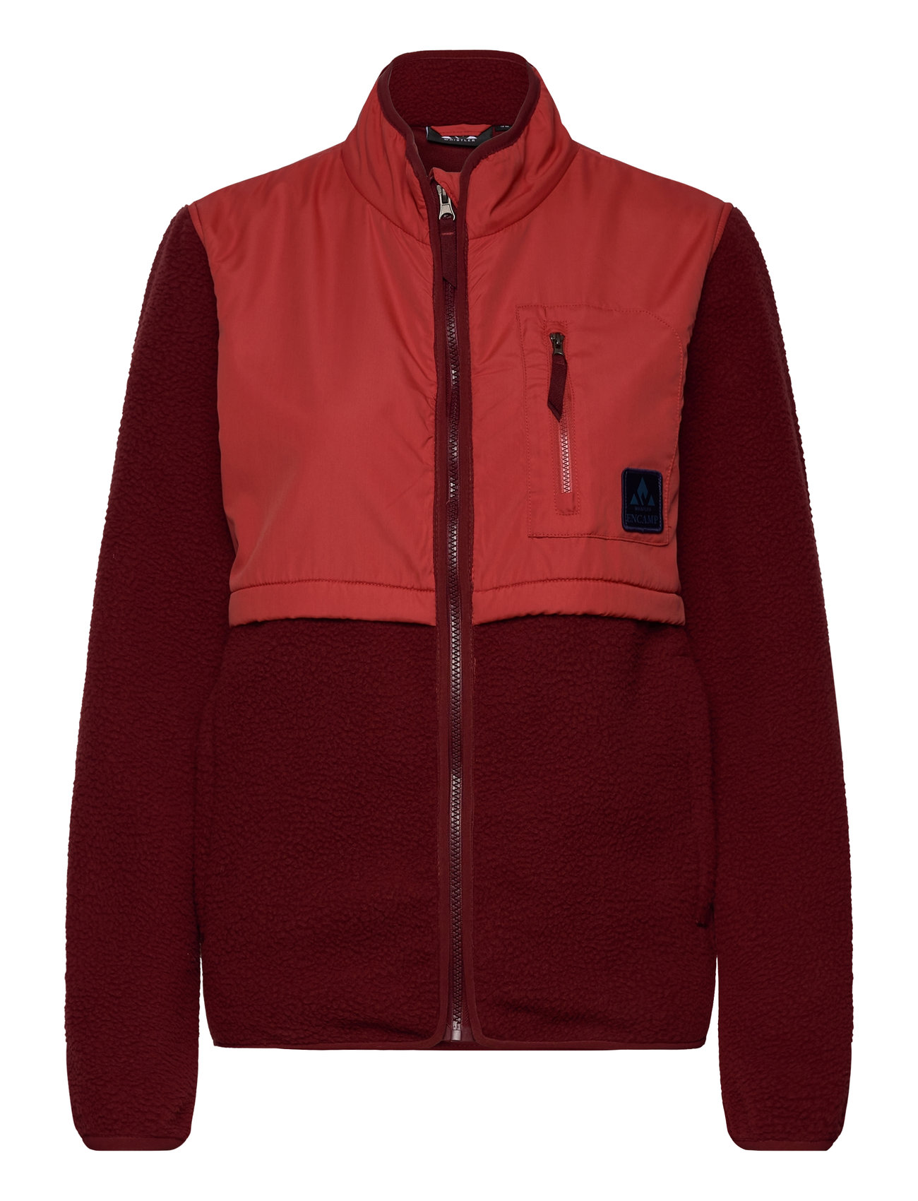 Whistler Oak W Teddy Jacket Burgundy