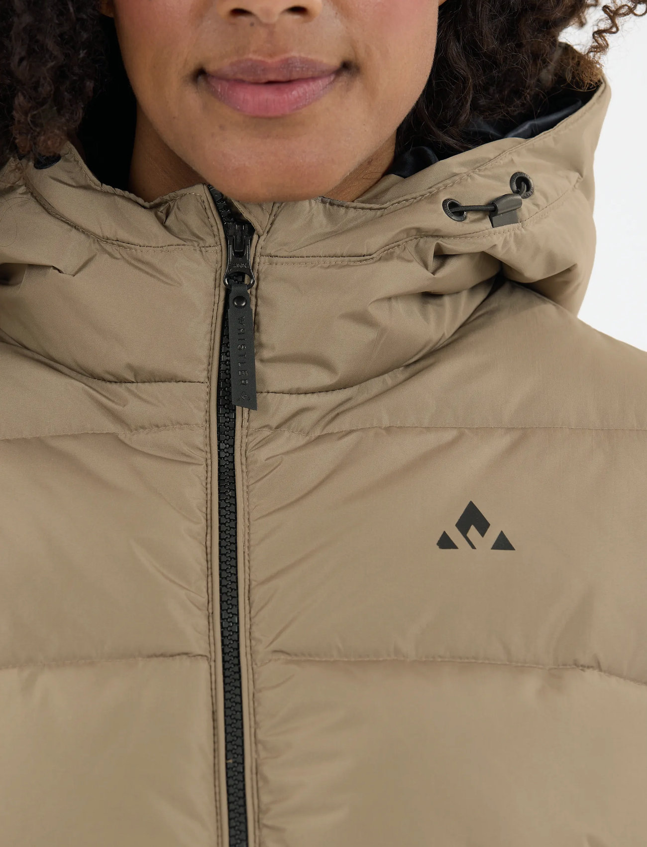 Whistler Amaret W Long Puffer Jacket, 36, Beige, Sport Jackets > Sport Outdoor Jackets, Dame