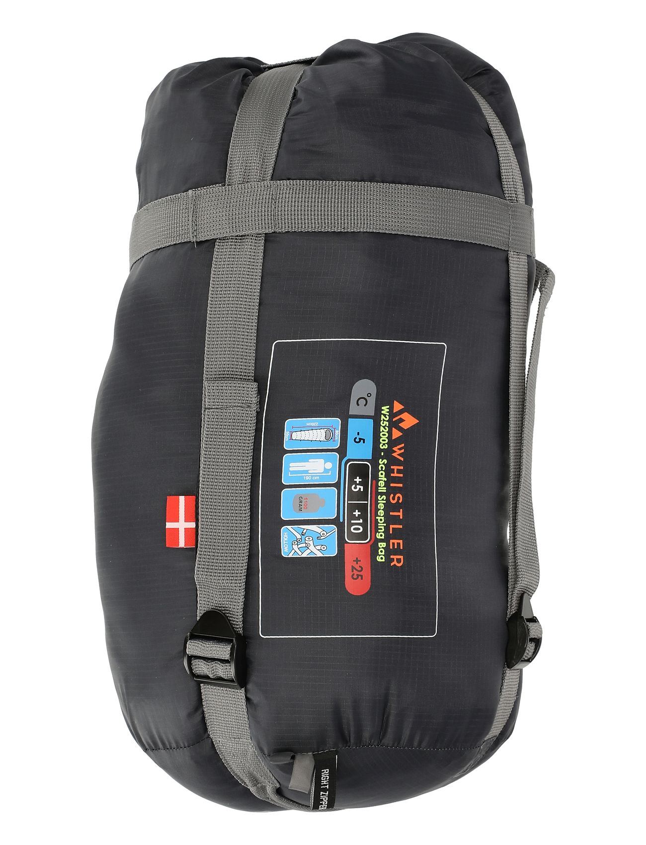 WHISTLER Scafell +5 Sleeping Tasche Grau - One Size - Damen