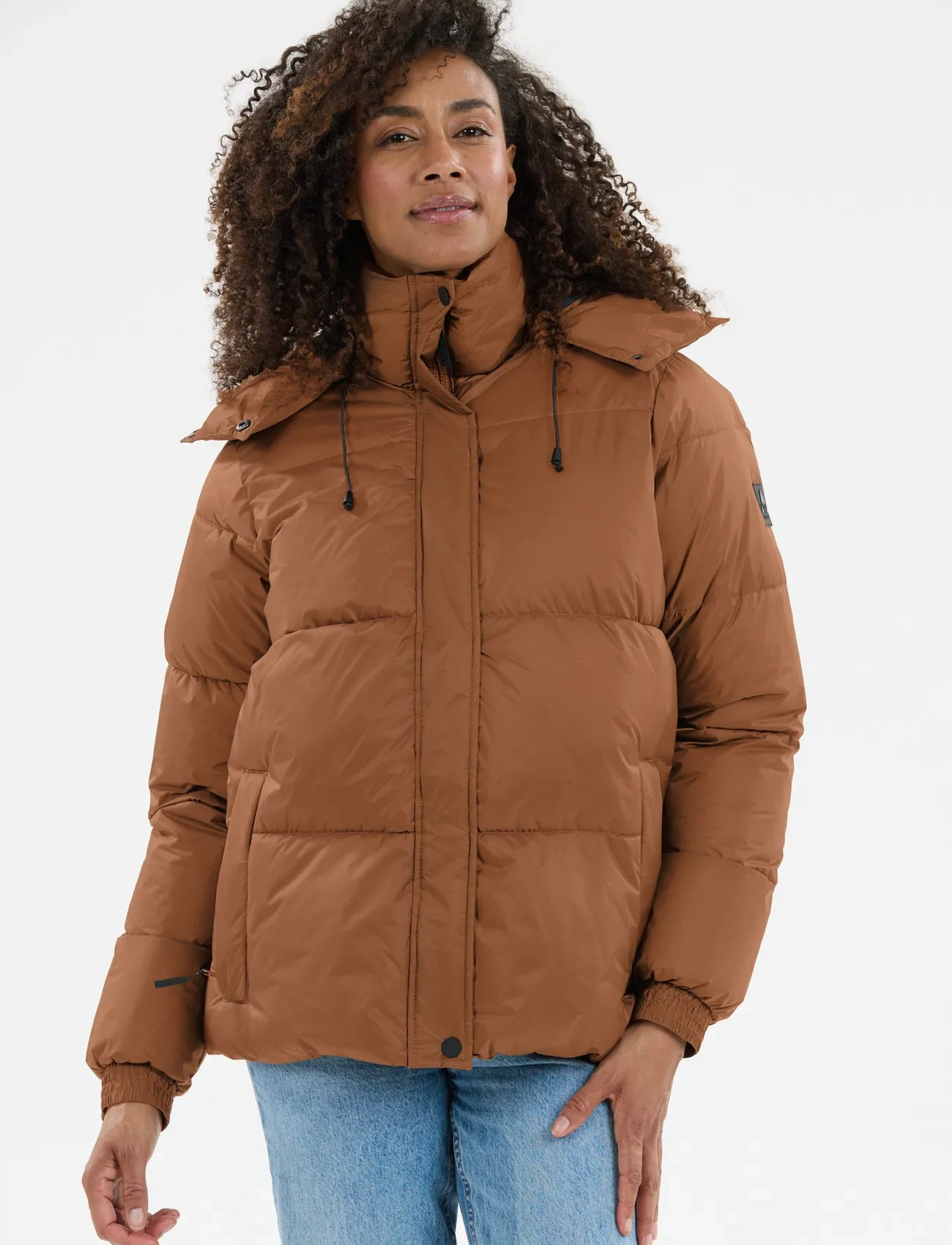 Whistler Amatos W Short Puffer Jacket, 44, Brown, Sport Jackets > Sport Padded Jackets, Dame