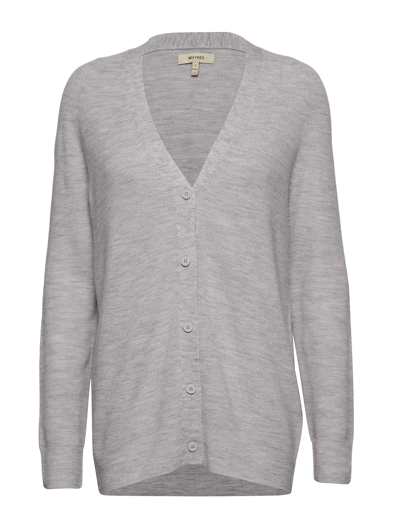Julia Merino Gebreide Trui Cardigan Grijs Whyred whyred kopen in de aanbieding