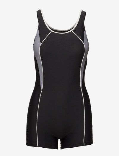 Swimsuit Regina Sport - peldēšanas piederumi - black/white