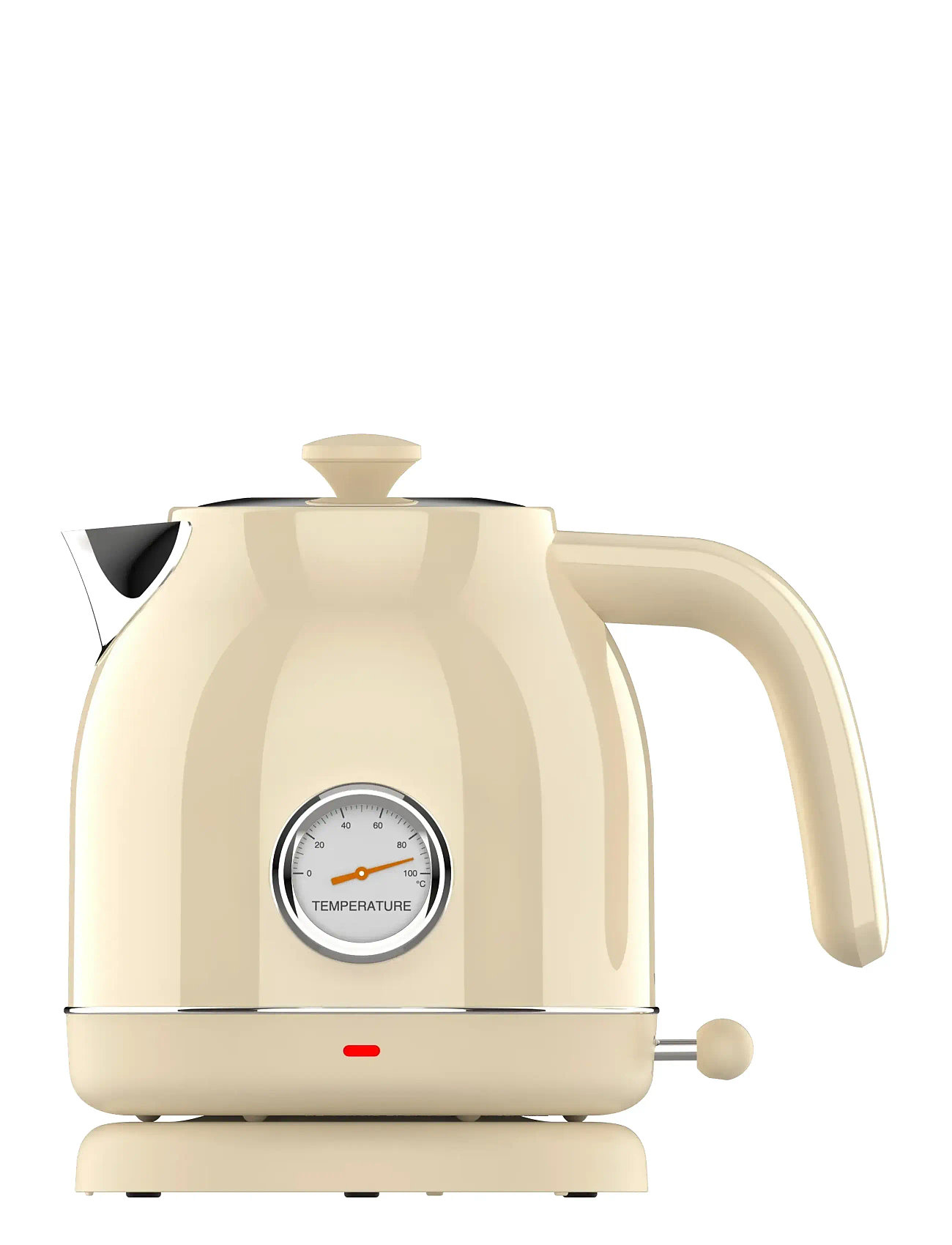 Witt Witt Premium Retro Kettle, 1.5 L, Cream, Køkkenmaskiner > Kedler Og Vandkogere, Unisex