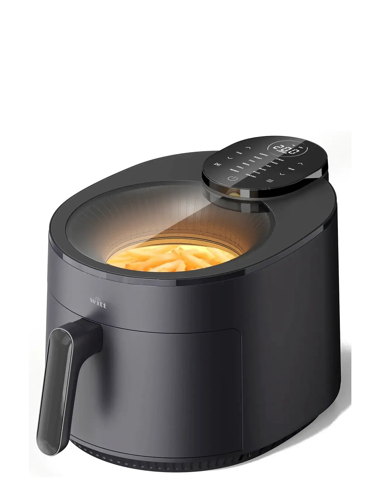 Witt Witt Premium Bladeles Airfryer, 5 L, Black, Køkkenmaskiner > Stegepander, Unisex