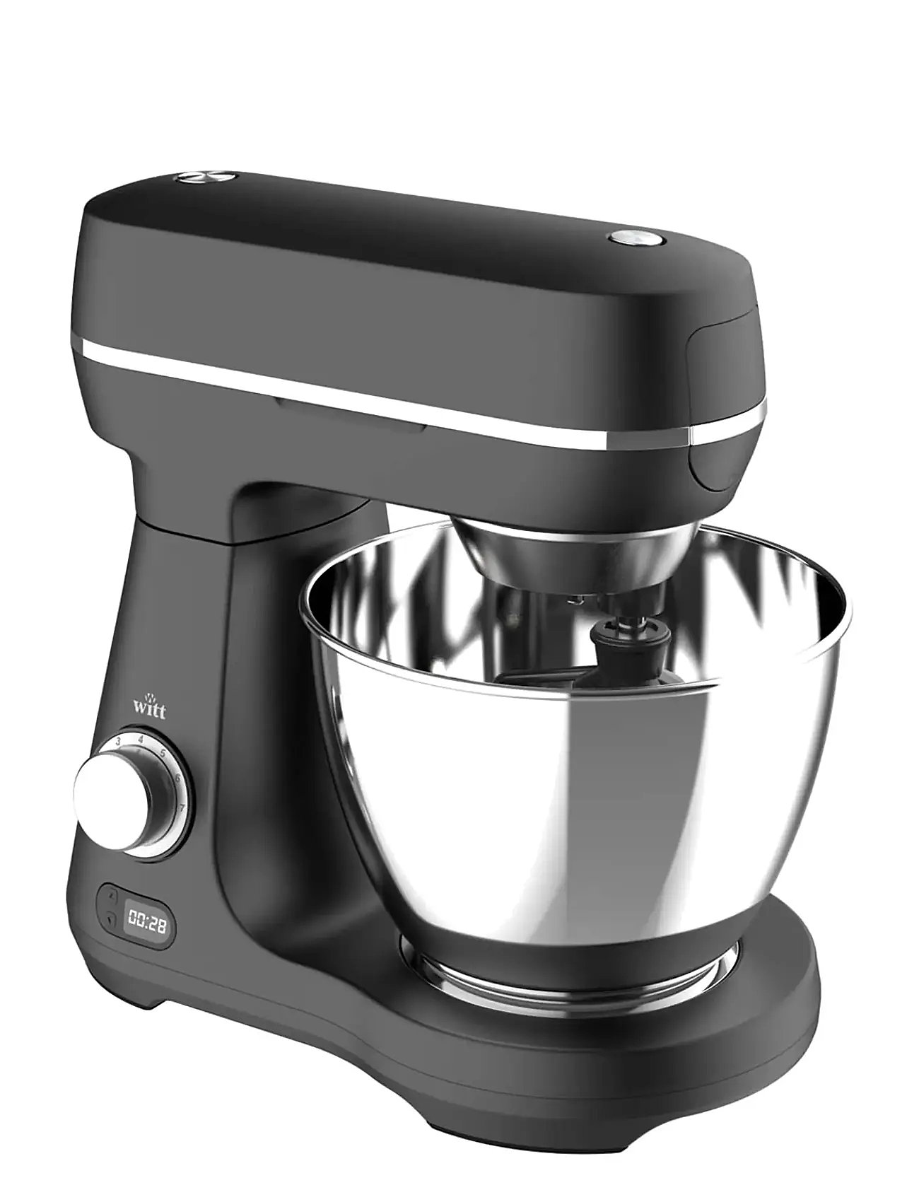 Witt Witt Premium Stand Mixer, 4.8 L, Black, Køkkenmaskiner > Mixere Og Blendere, Unisex