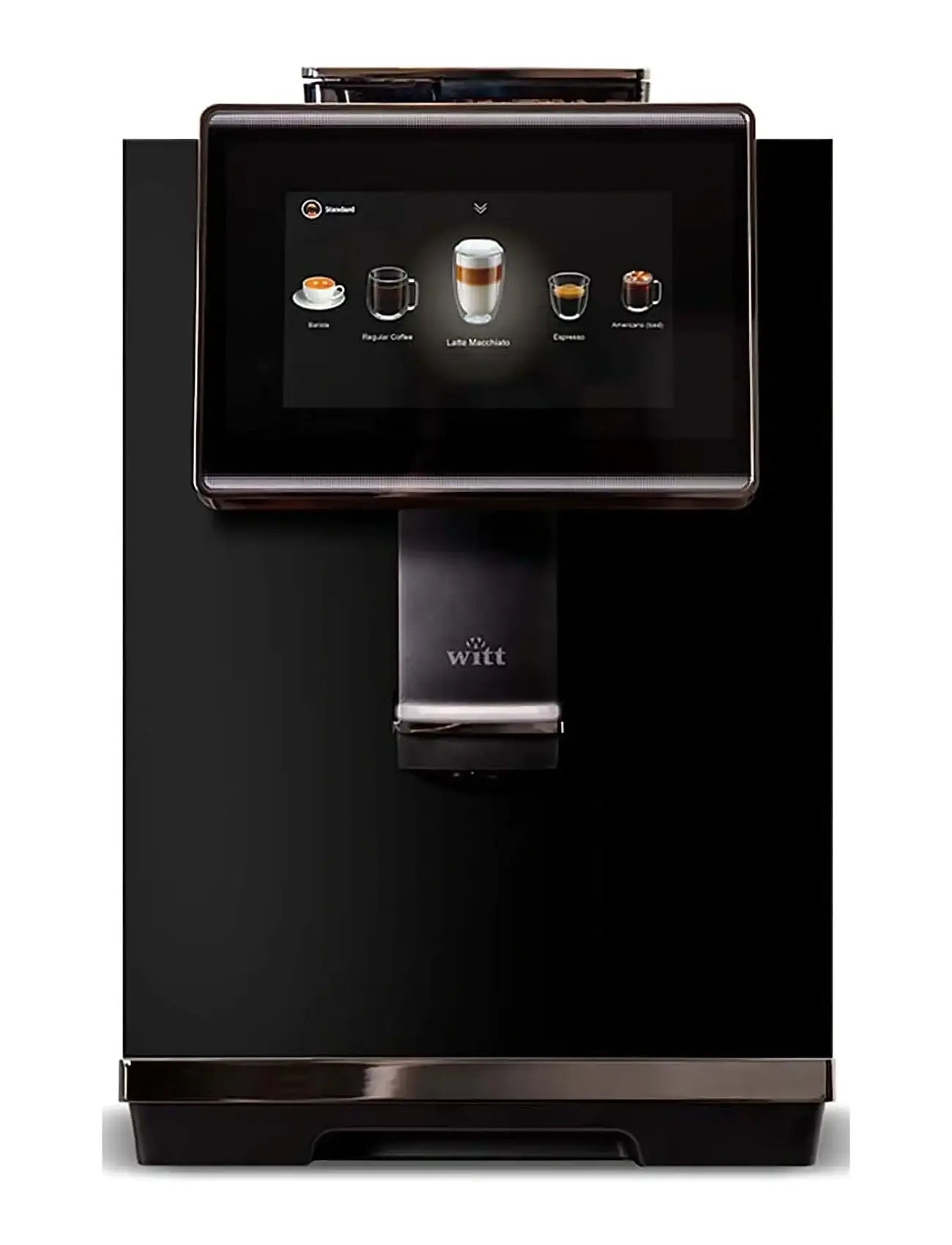 Witt Witt Premium Espresso Machine, 19 BAR, Black, Coffee Makers > Coffee Machines, Unisex