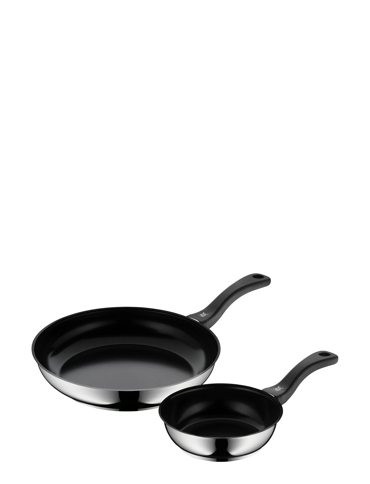 Devil Fry Pan 18+28 Cm Set, Bakelite Handle Home Kitchen Pots & Pans Frying Pans Black WMF