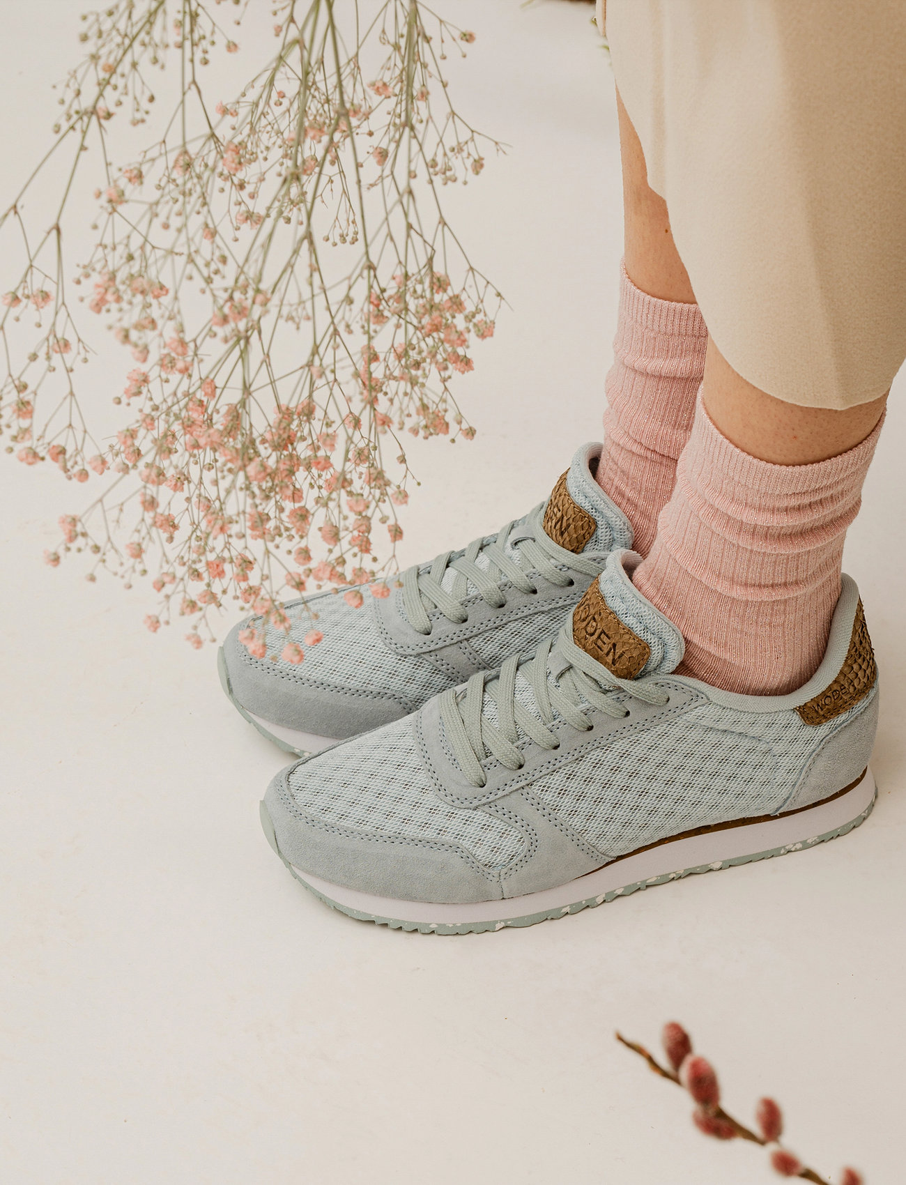 WODEN Ydun Suede Mesh Ii (WODWL030) Lage sneakers