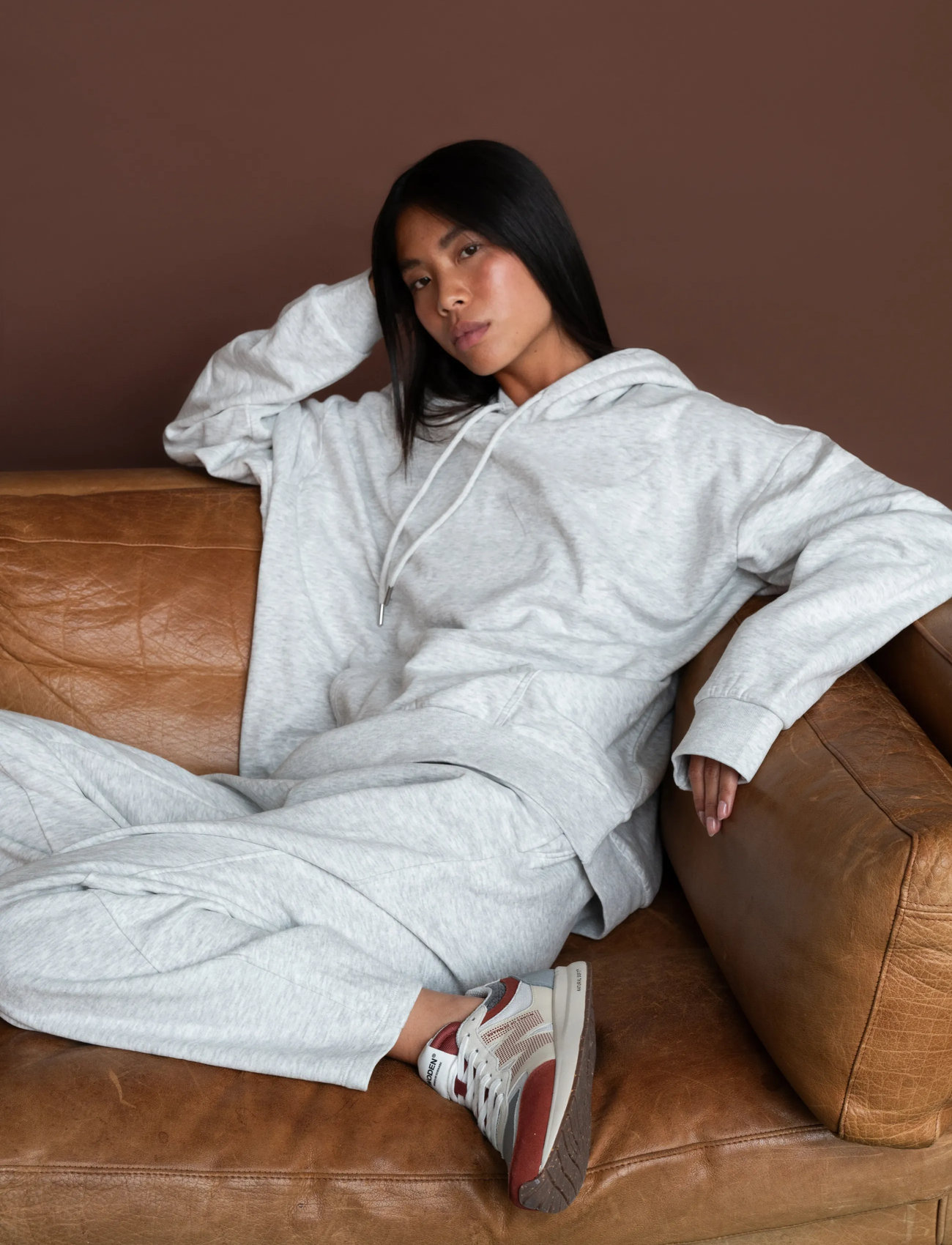 WODEN Rigmor, 37, Cream, Sneakers > Sneakers Med Lav Top, Dame