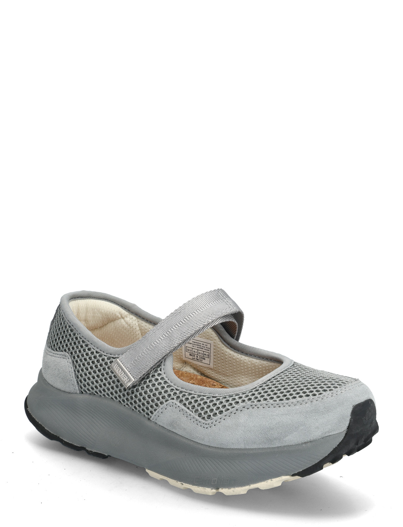 WODEN Mary Mesh, 39, Grey, Sneakers > Chunky Sneakers, Dame