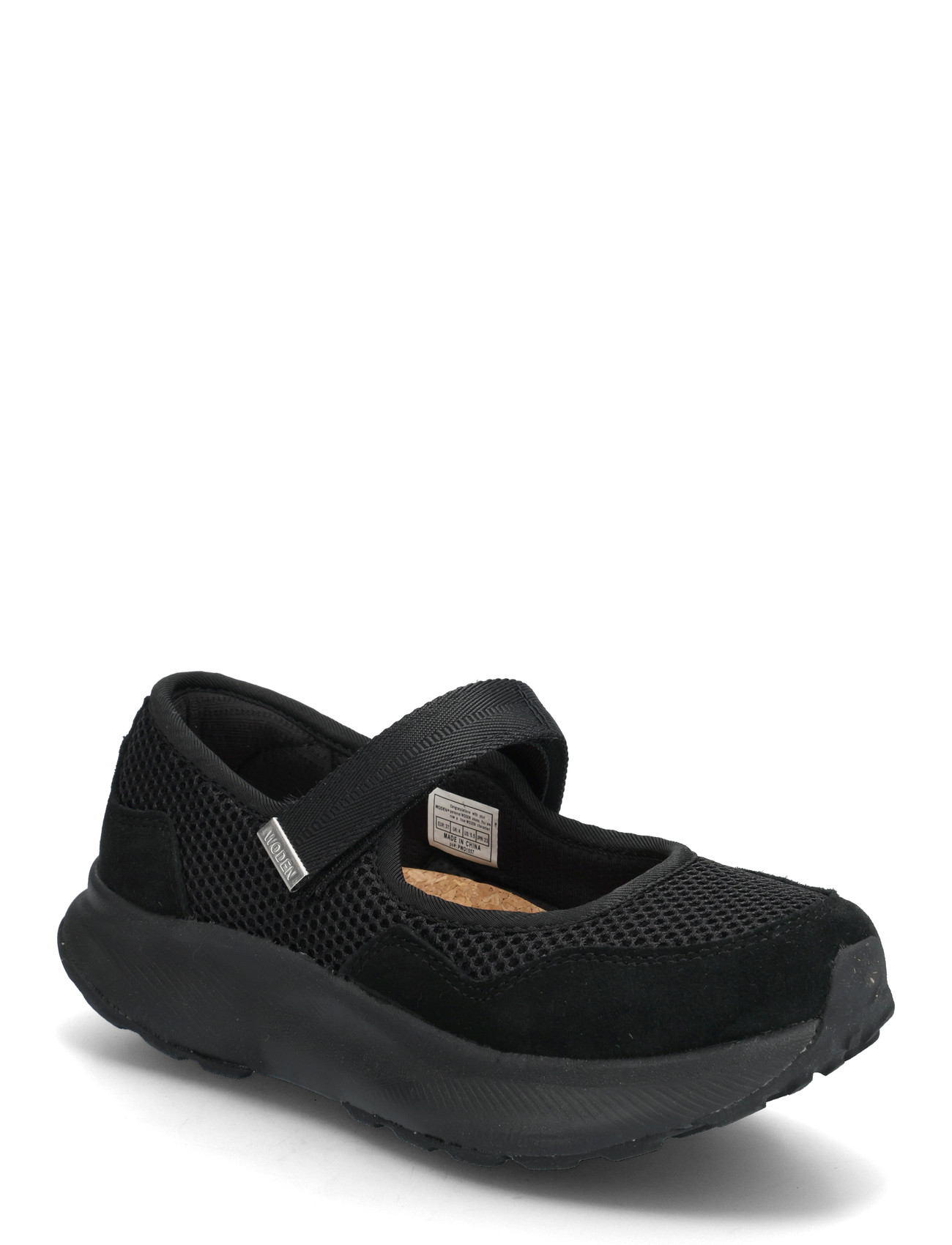 WODEN Mary Mesh, 42, Black, Sneakers > Chunky Sneakers, Dame