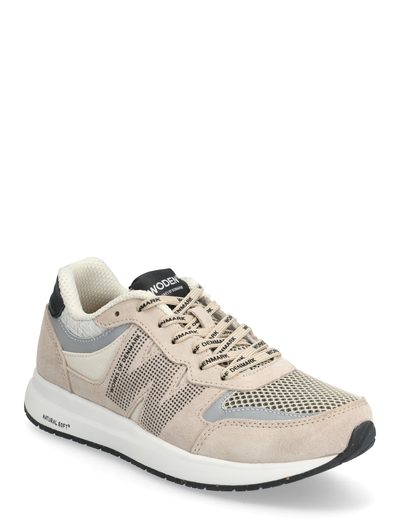 WODEN Rigmor Open Mesh, 39, Beige, Sneakers > Sneakers Med Lav Top, Dame