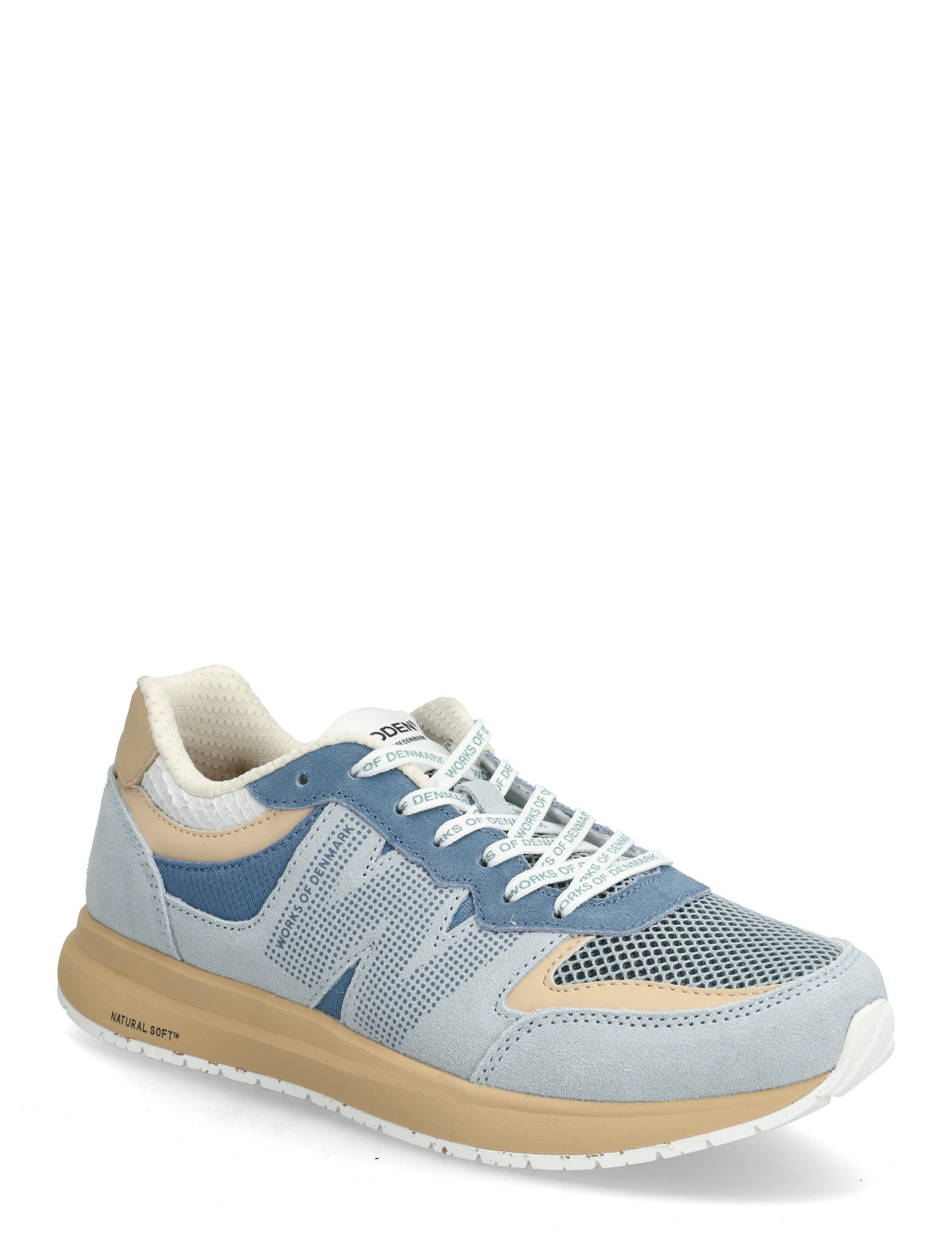 WODEN Rigmor Open Mesh, 37, Blue, Sneakers > Sneakers Med Lav Top, Dame
