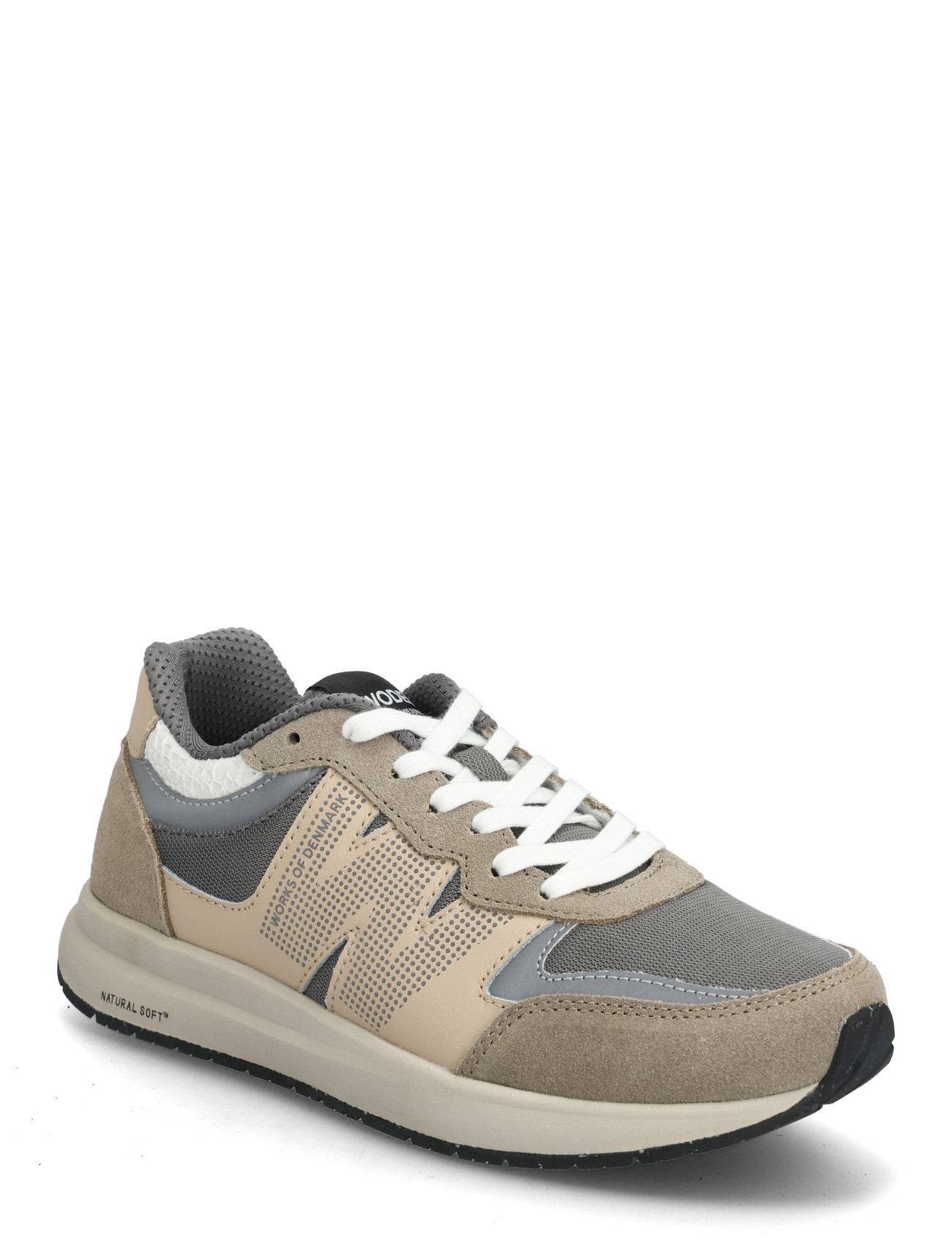 WODEN Rigmor Reflective, 38, Grey, Sneakers > Sneakers Med Lav Top, Dame