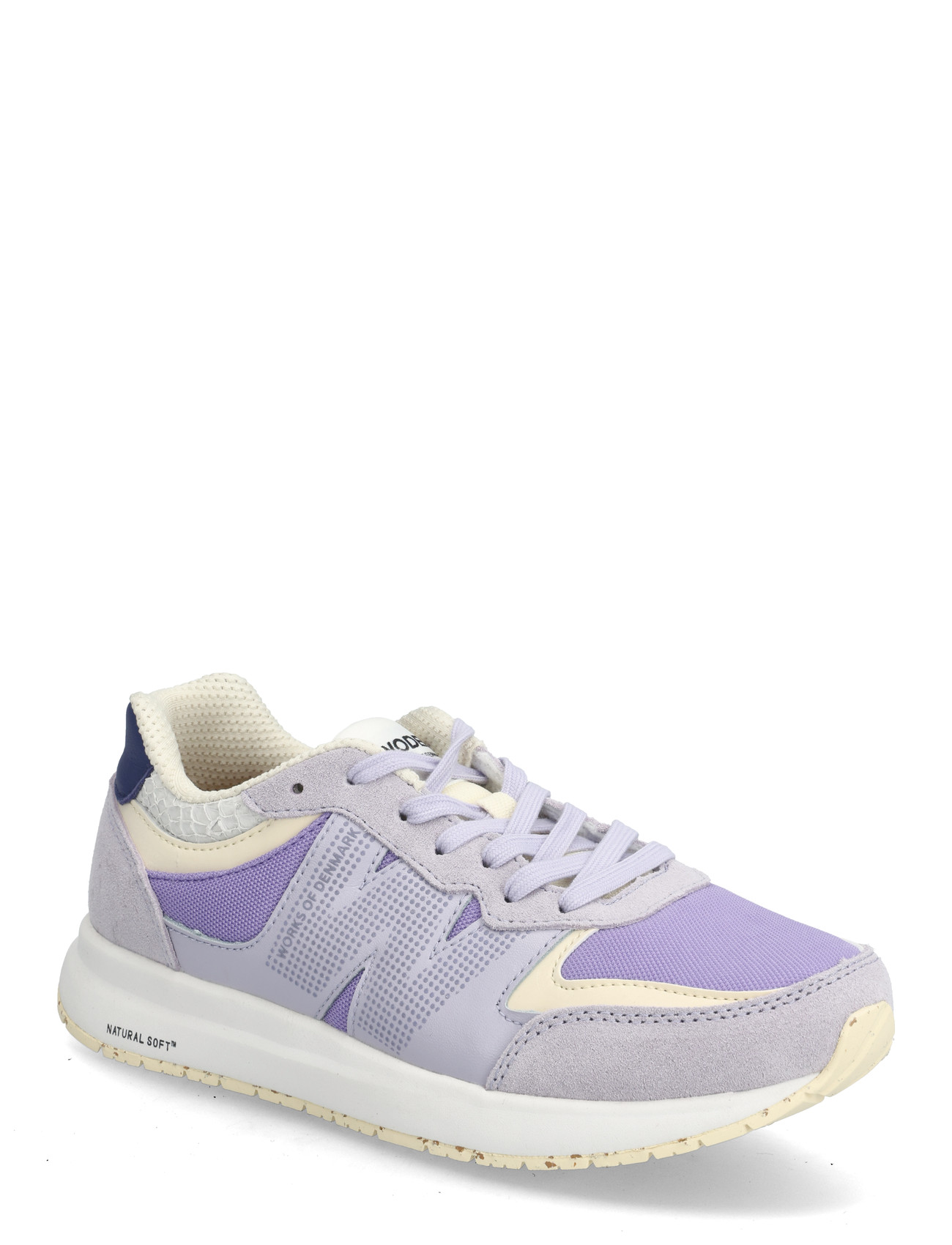 WODEN Rigmor Reflective, 41, Purple, Sneakers > Sneakers Med Lav Top, Dame
