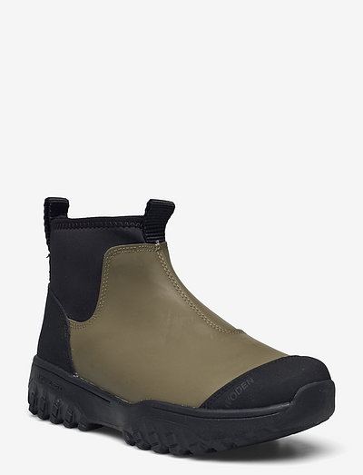 Magda Low Waterproof - chelsea boots - dark olive