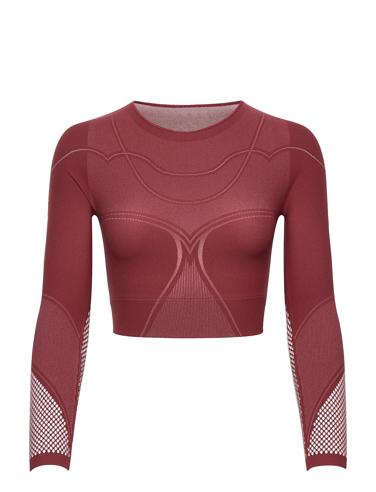 Zen Crop Longsleeve Burgundy Wolford