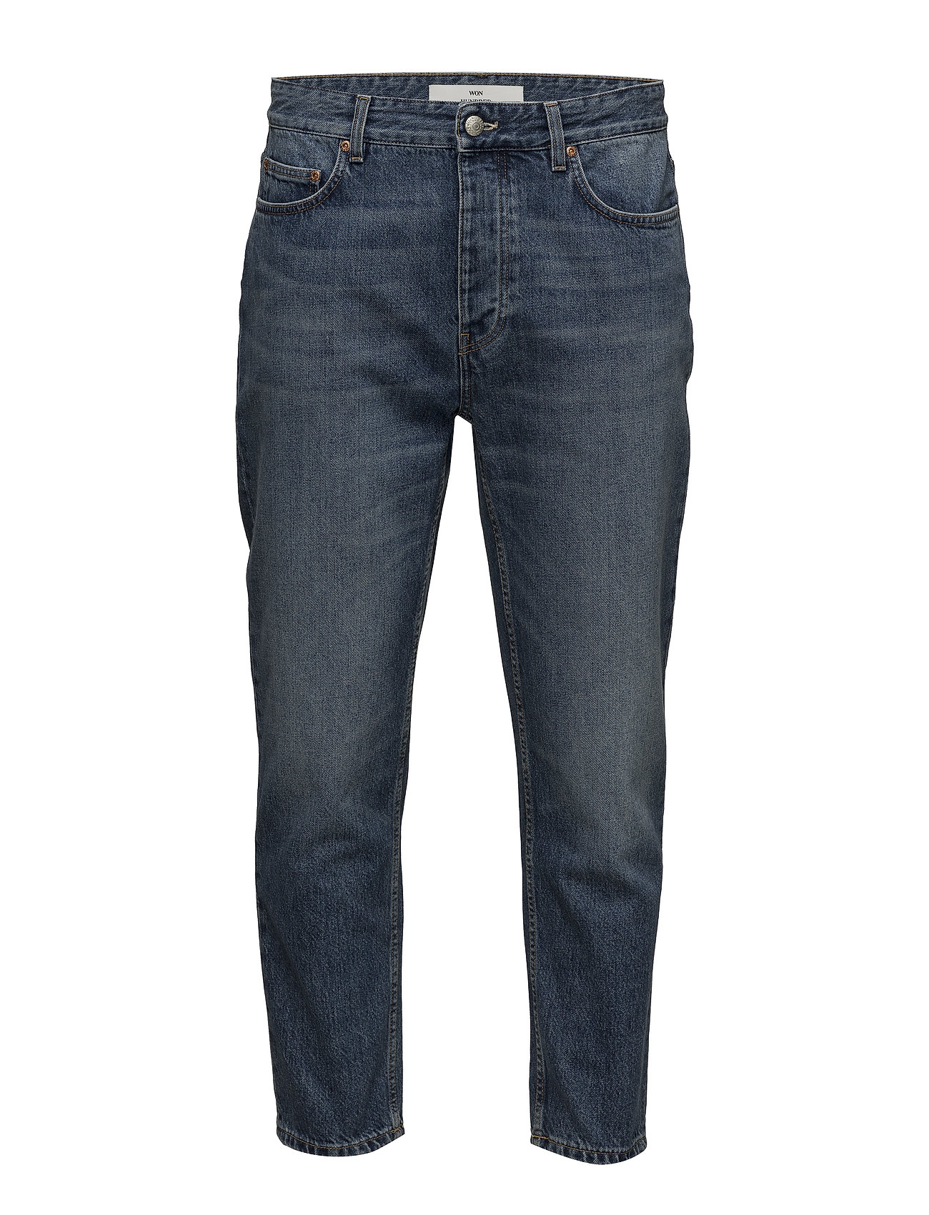 Ben Soft Medium Blue Jeans Relaxed Blauw Won Hundred won hundred kopen in de aanbieding
