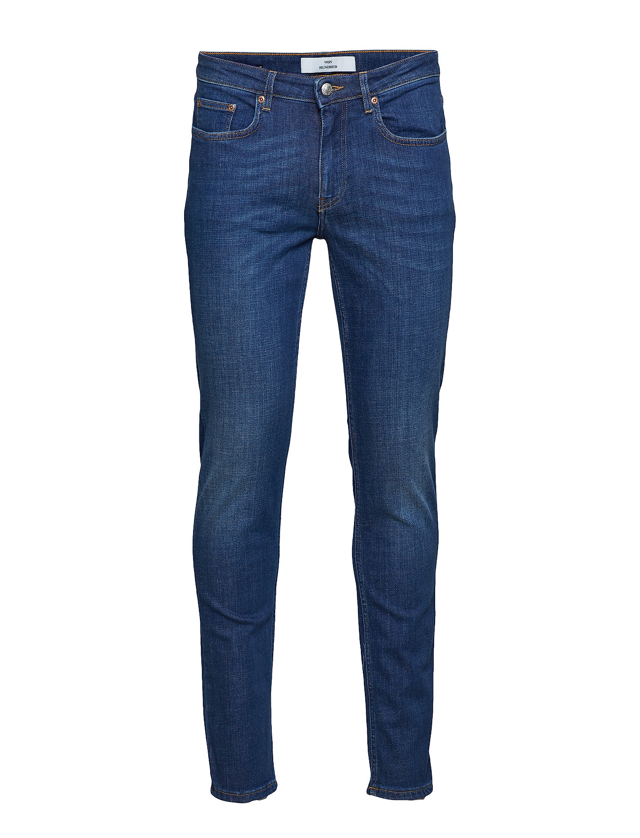 Shady A Champion Blue Slim Jeans Blauw Won Hundred won hundred kopen in de aanbieding