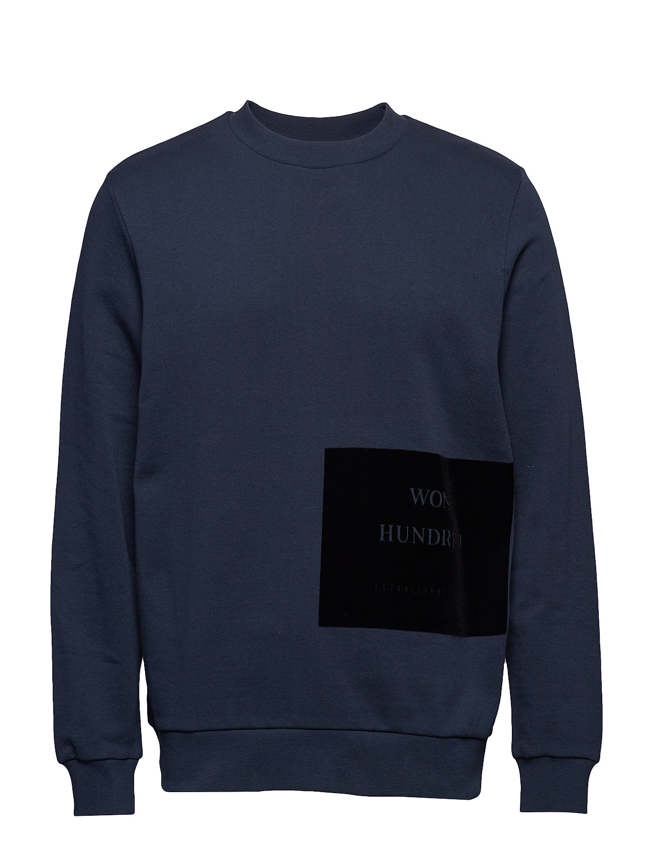 Mateo Flock Trui Met Lange Mouwen Blauw Won Hundred won hundred kopen in de aanbieding