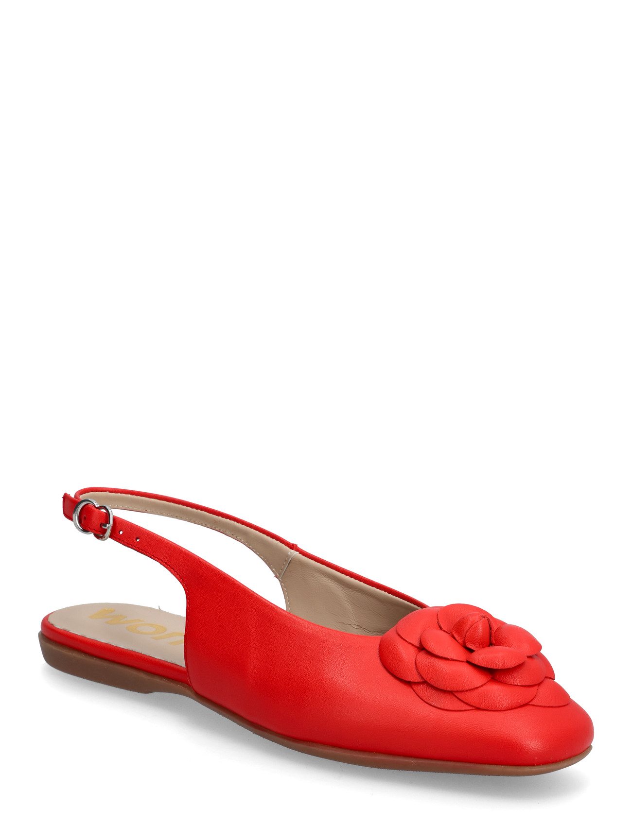 Wonders Pepa 40, 36, Red, Slingbacks > Flade Slingbacks, Dame