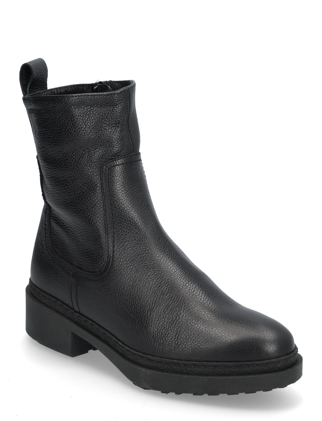 Indios Fm - Warm Lined Shoes Boots Ankle Boots Ankle Boots Flat Heel Black Wonders