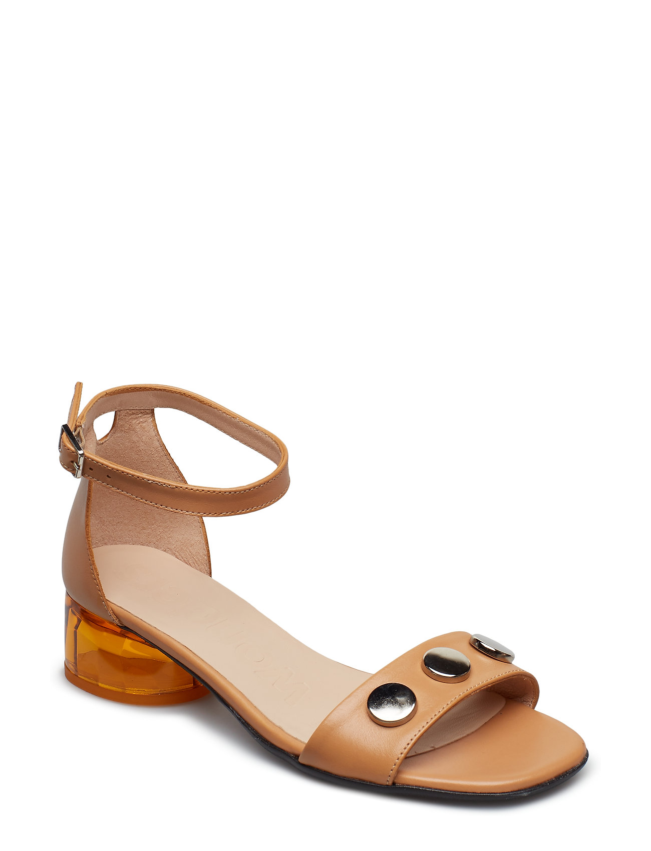 D 8502 Sandaal Met Hak Bruin Wonders wonders kopen in de aanbieding