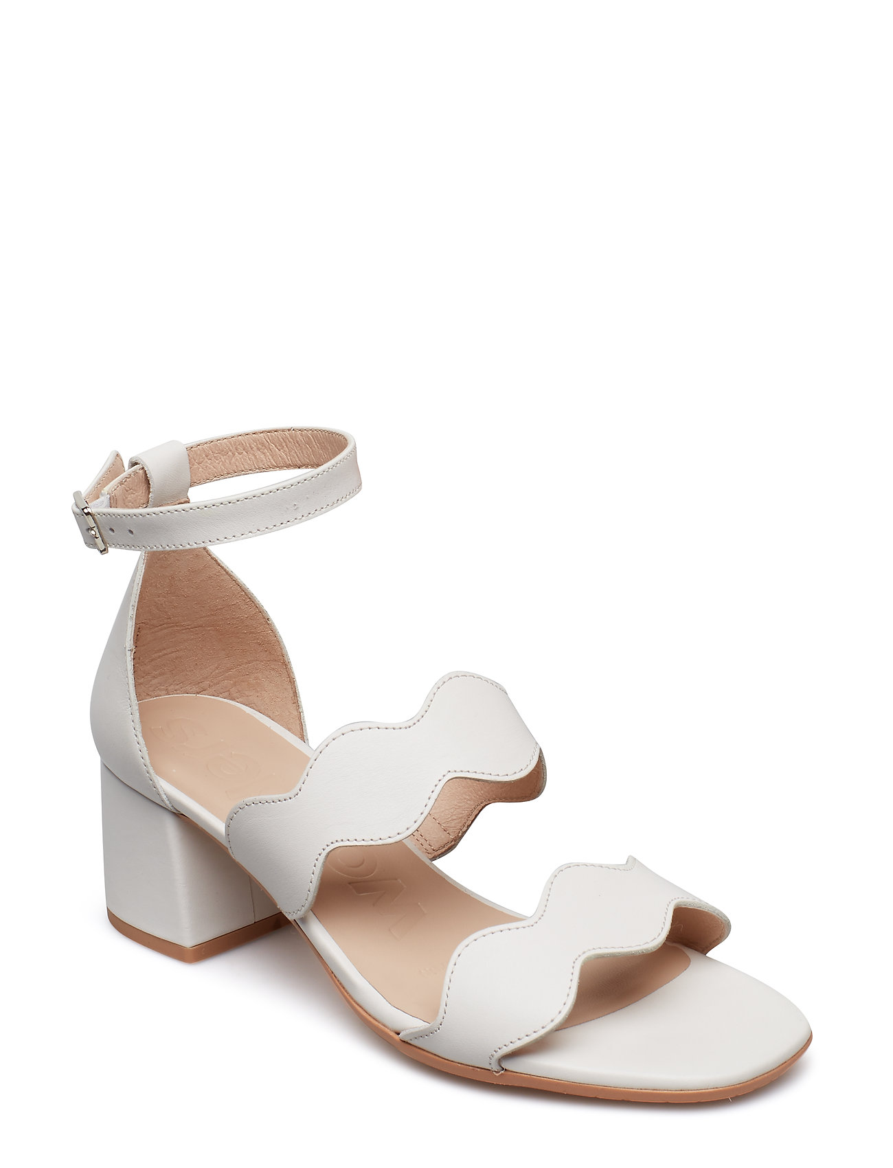 F 6145 Sandaal Met Hak Wit Wonders wonders kopen in de aanbieding