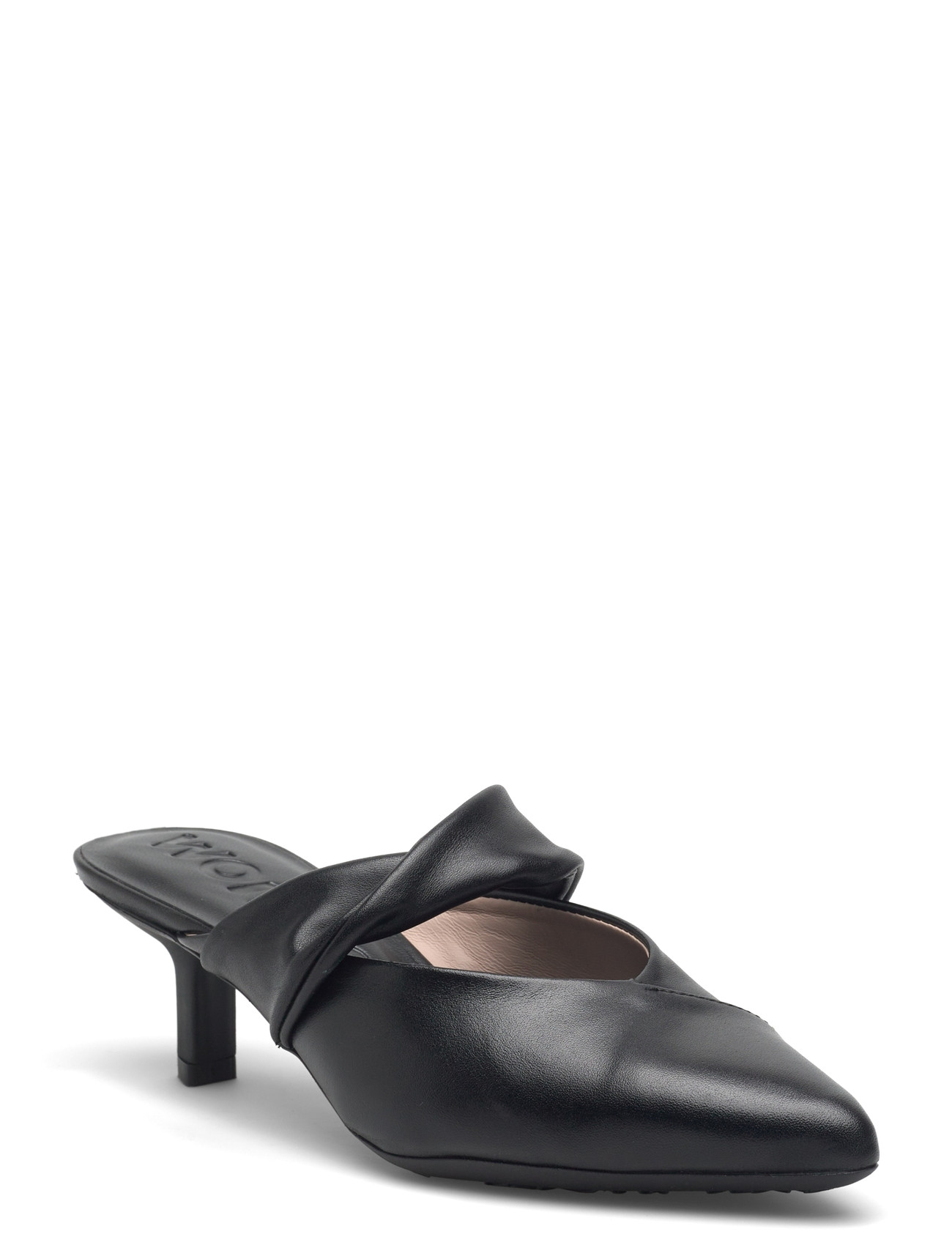 Wonders Flexfit 32, 42, Black, Mules & Slip-Ins > Mules Med Hæl, Dame