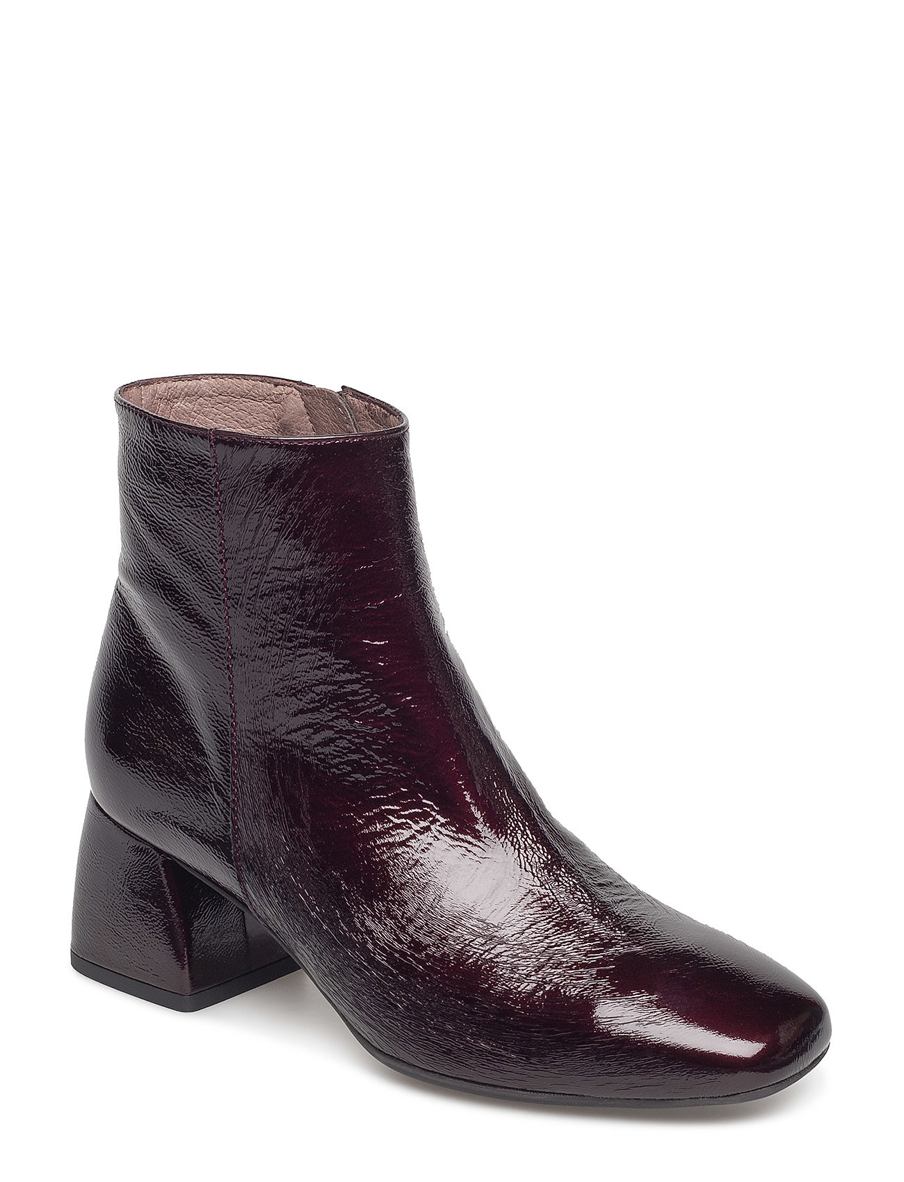 H 3327 Ankle Boots Met Hak Rood Wonders wonders kopen in de aanbieding