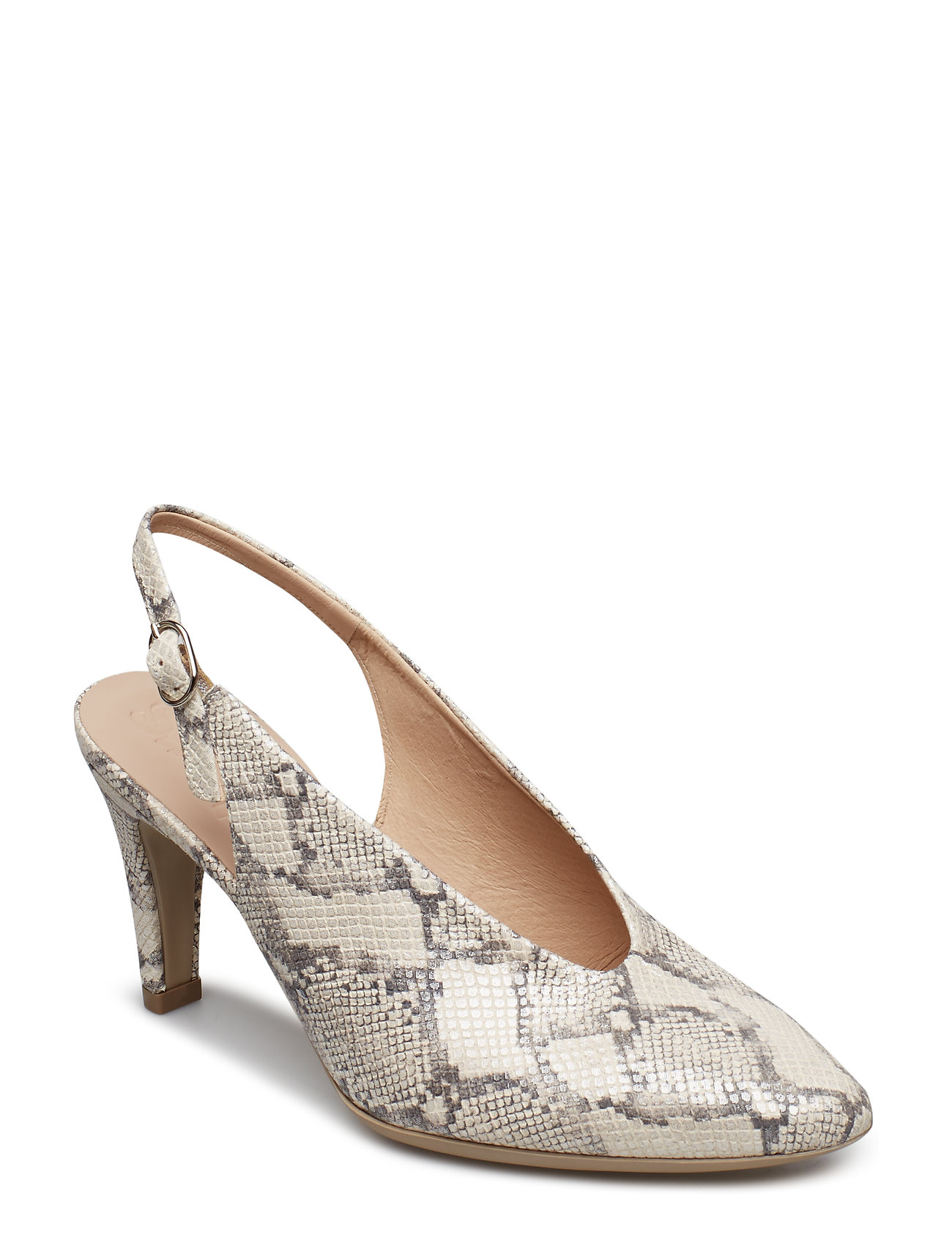 M 2080 Schoenen Met Hakken Pumps Slingbacks Beige Wonders wonders kopen in de aanbieding