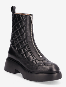 flat black ankle boots sale