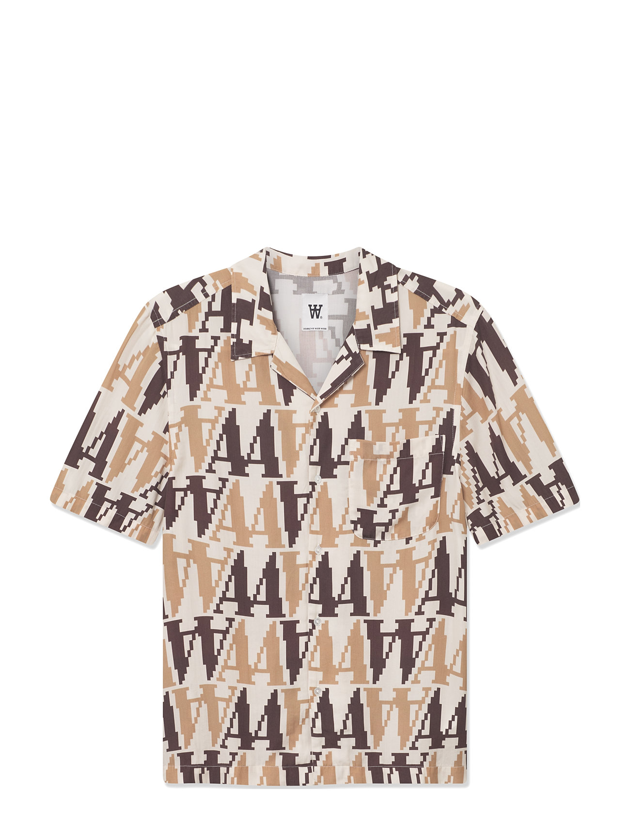 WOOD WOOD Wwnoa Bit Ss Beige - XL - Herren