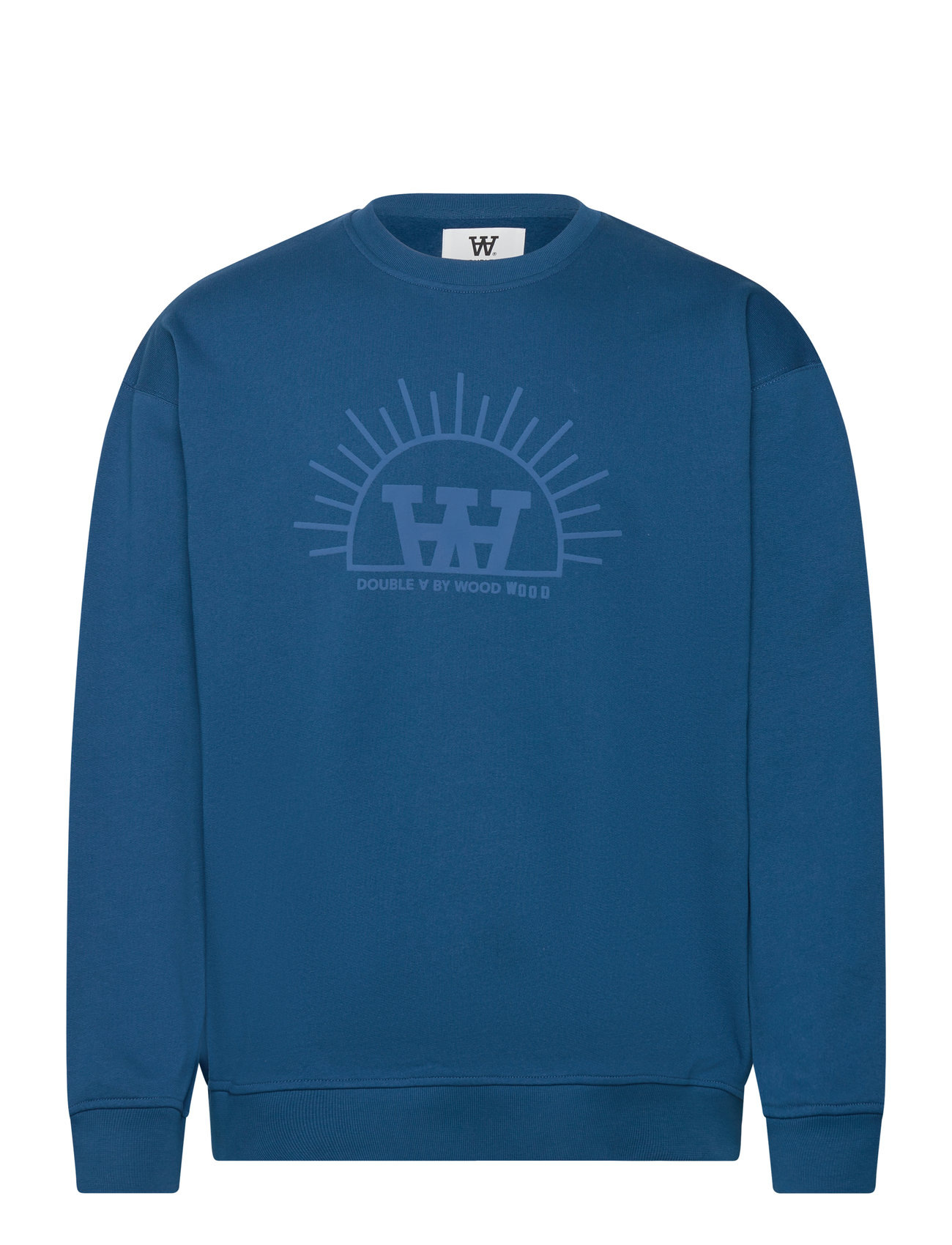 WOOD WOOD Noel Resort Sweatshirt Gots Blau - L - Herren