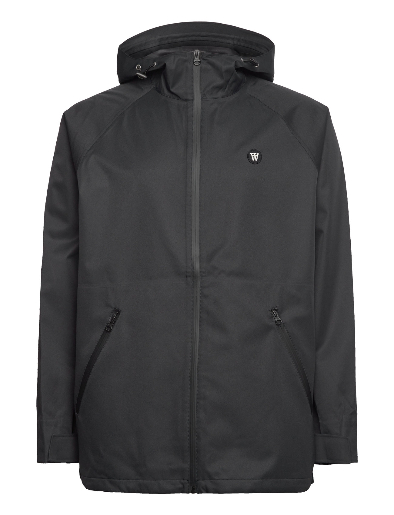 Wwari Parka Coat Black Double A By Wood Wood