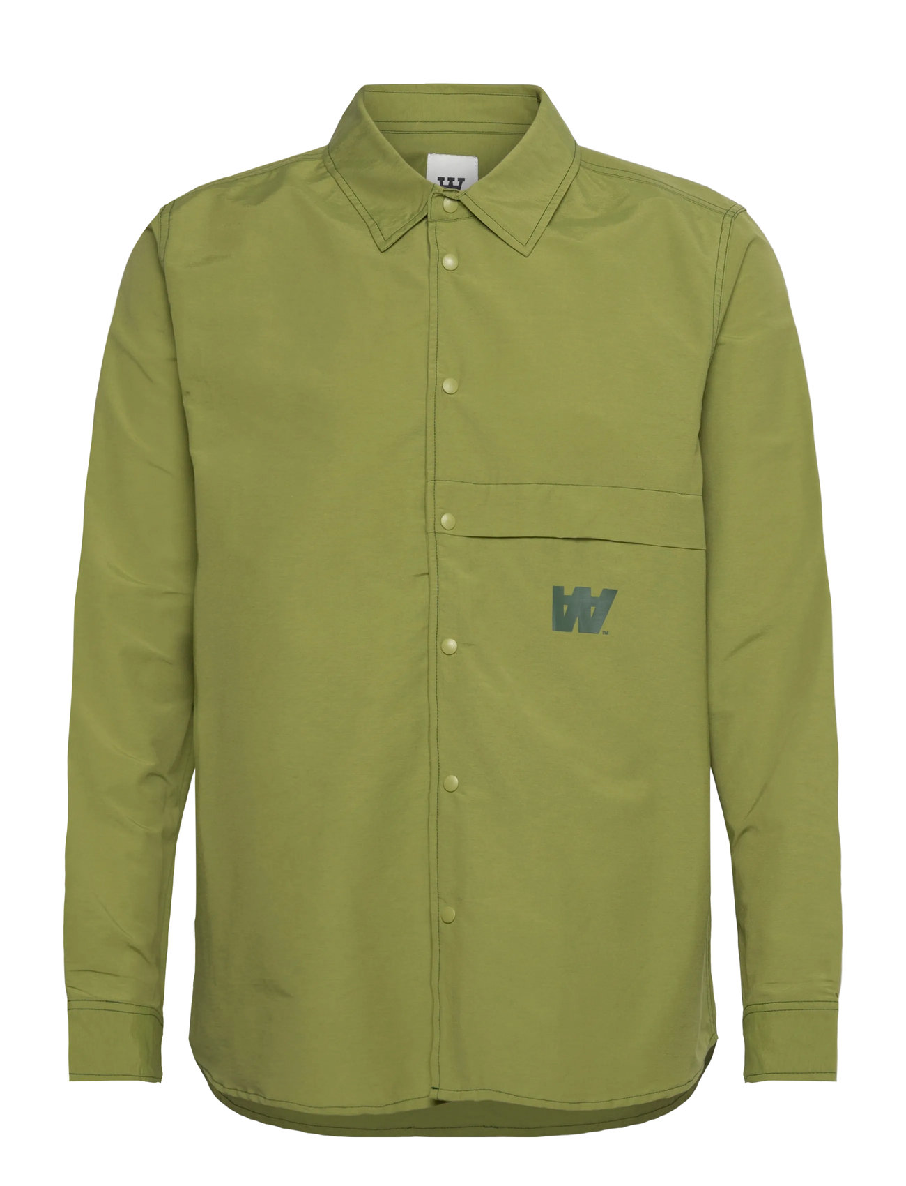 WOOD WOOD Wwaxl Boyscout Shirt Grün - S - Herren