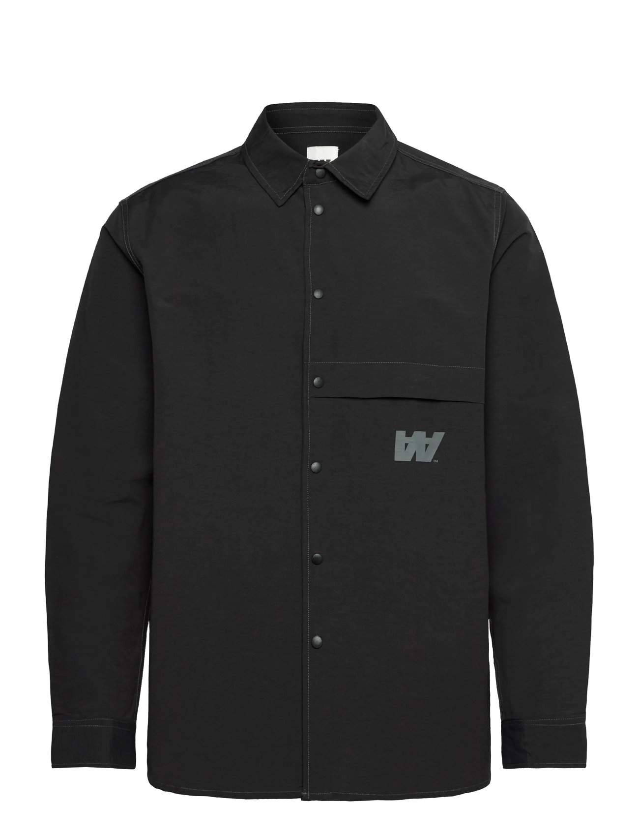 WOOD WOOD Wwaxl Boyscout Shirt Schwarz - XS - Herren