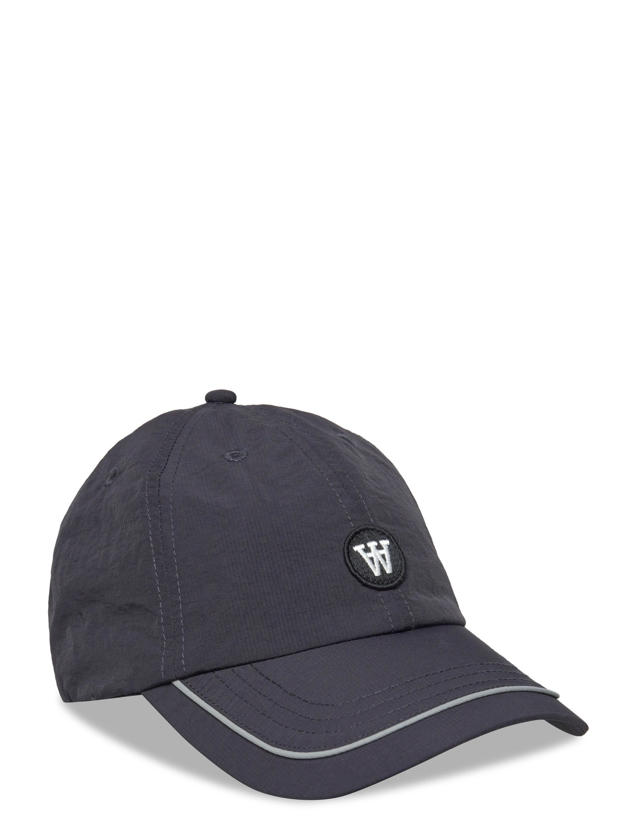 WOOD WOOD Wweli Badge Sport Basecap Navy - One Size - Herren