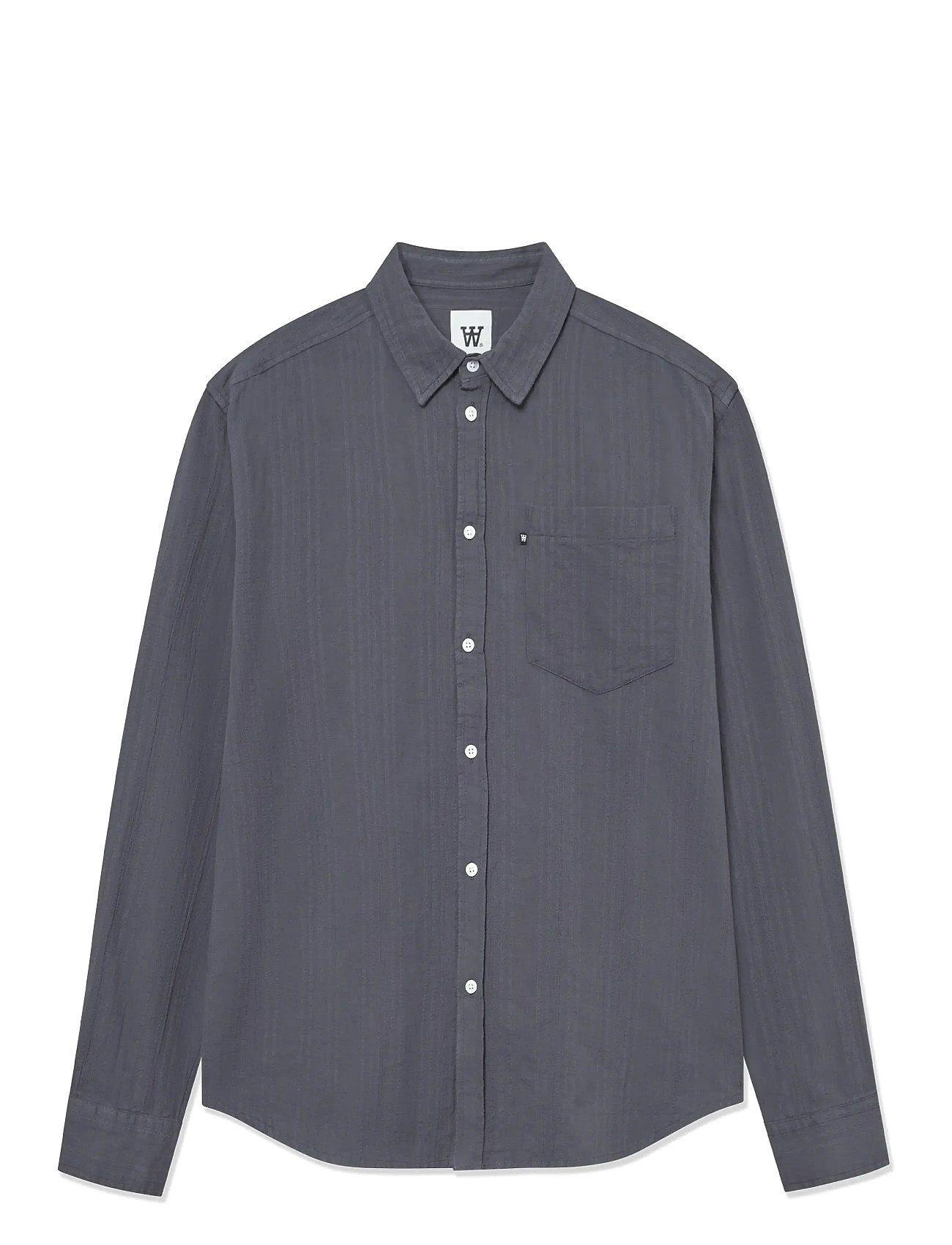 WOOD WOOD Wwday Dobby Shirt Grau - XL - Herren