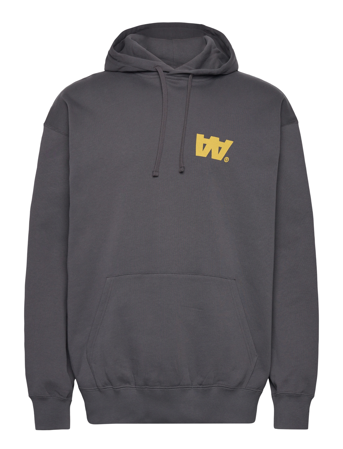 WOOD WOOD Wwcass Letter Hoodie Gots Grau - L - Herren